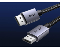 UGREEN Kabel DisplayPort 1.4 DP120 8K 60Hz 32.4Gbps 1m czarny - 1489036 - zdjęcie 4